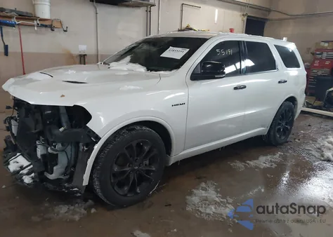 2021 Dodge Durango R/T Awd z USA, uszkodzony, nr VIN 1C4SDJCT6MC598785